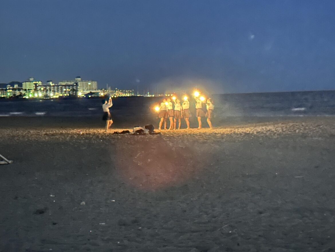 Kamakura kids having fun.