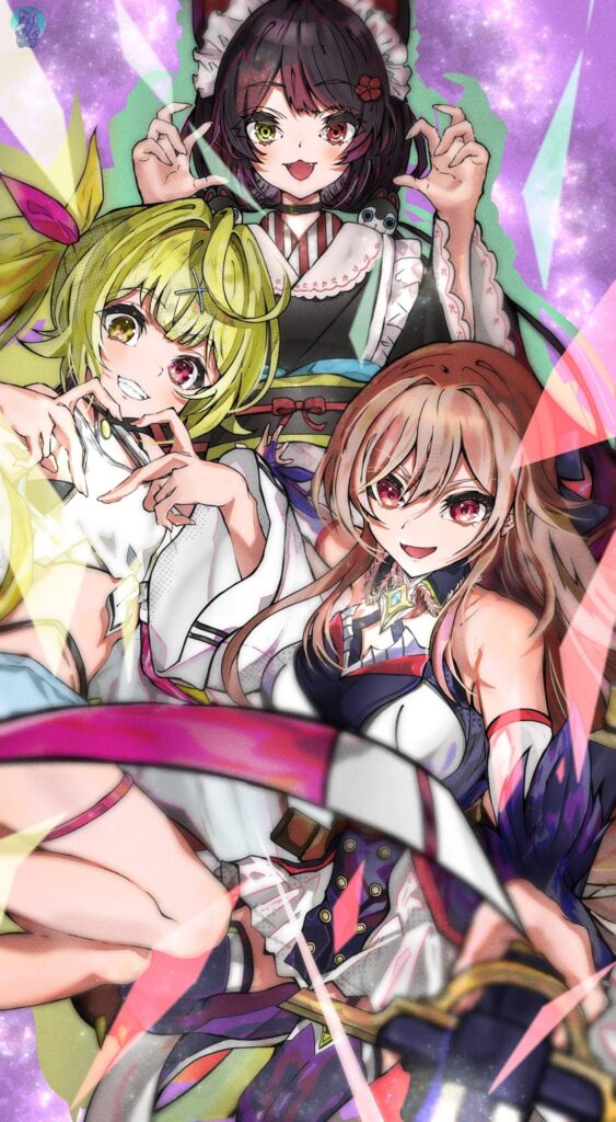 Inui, Furen and Hoshikawa (gummy_candy_93 via foriio)