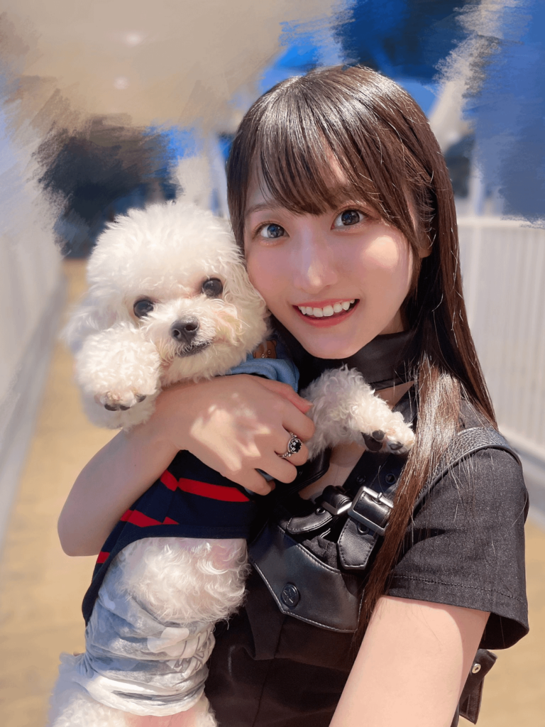 Moriya Kyouka and Her Dog🐶