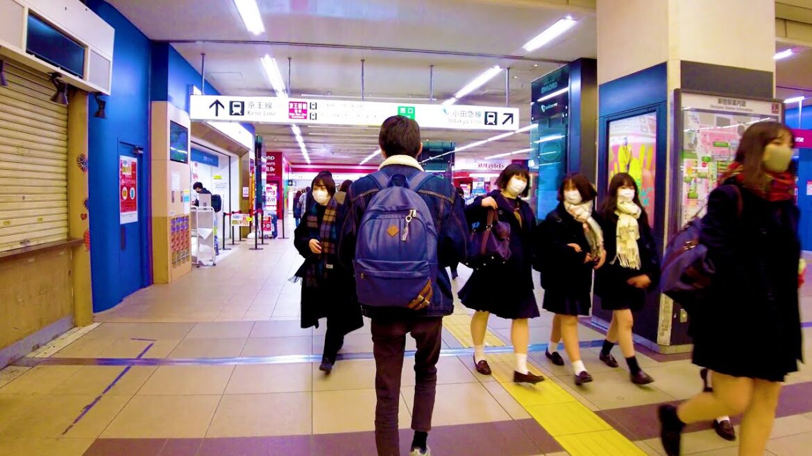 Shinjuku in Tokyo, walk in the evening ♪ 💖 4K ASMR non-stop 1 hour 03 minutes Shinjuku in Tokyo, walk in the evening ♪ 💖 4K ASMR non-stop 1 hour 03 minutes