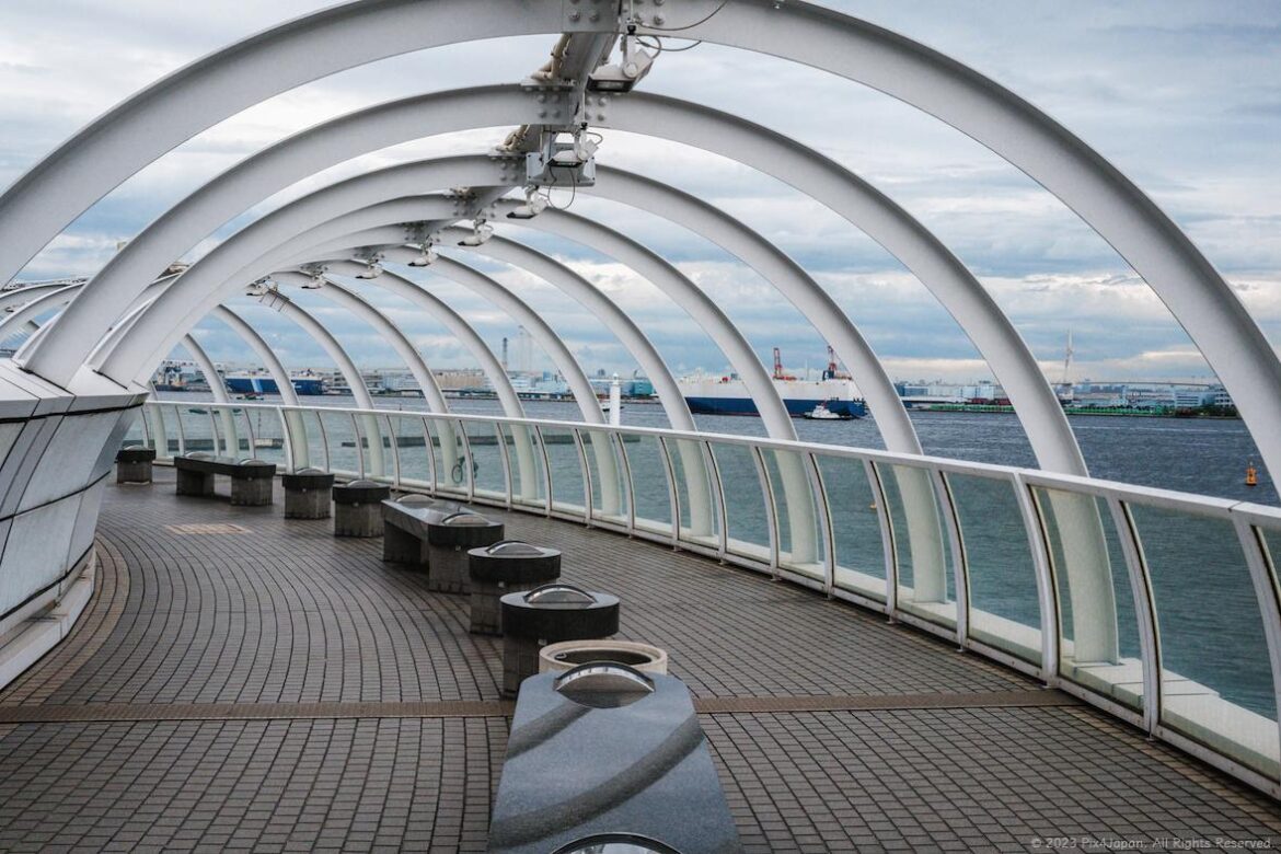 Yokohama Port Symbol Tower’s Lower Observation Deck