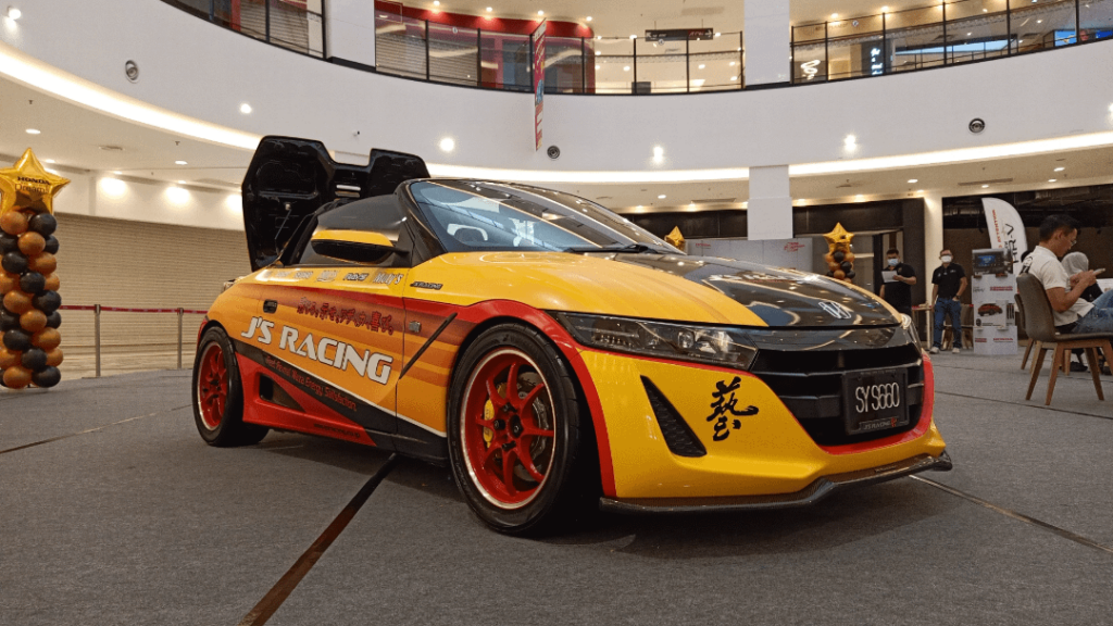 This Honda S660 I saw back in March, cool car not gonna lie