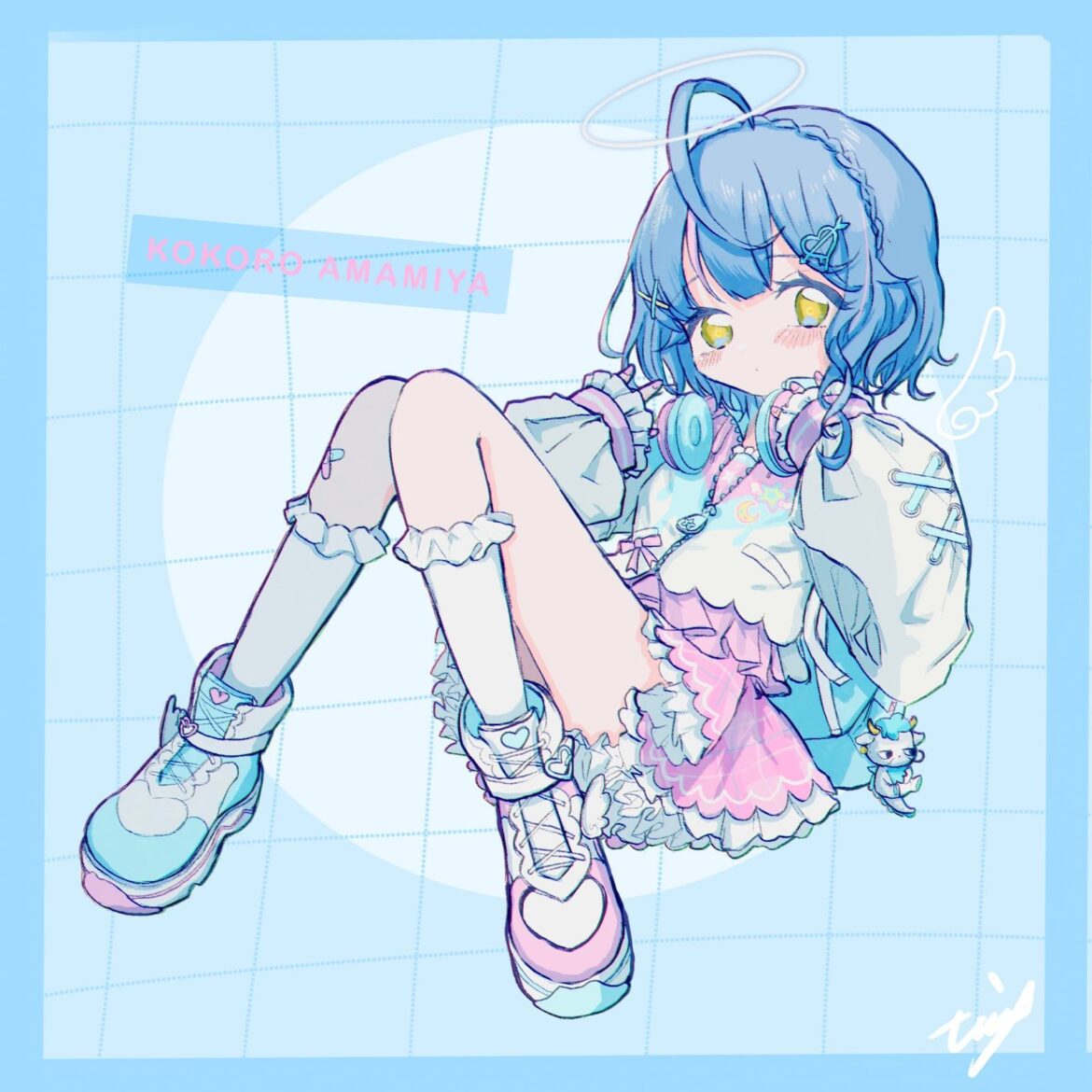 Kokoro Amamiya fanart by tAmi_1151