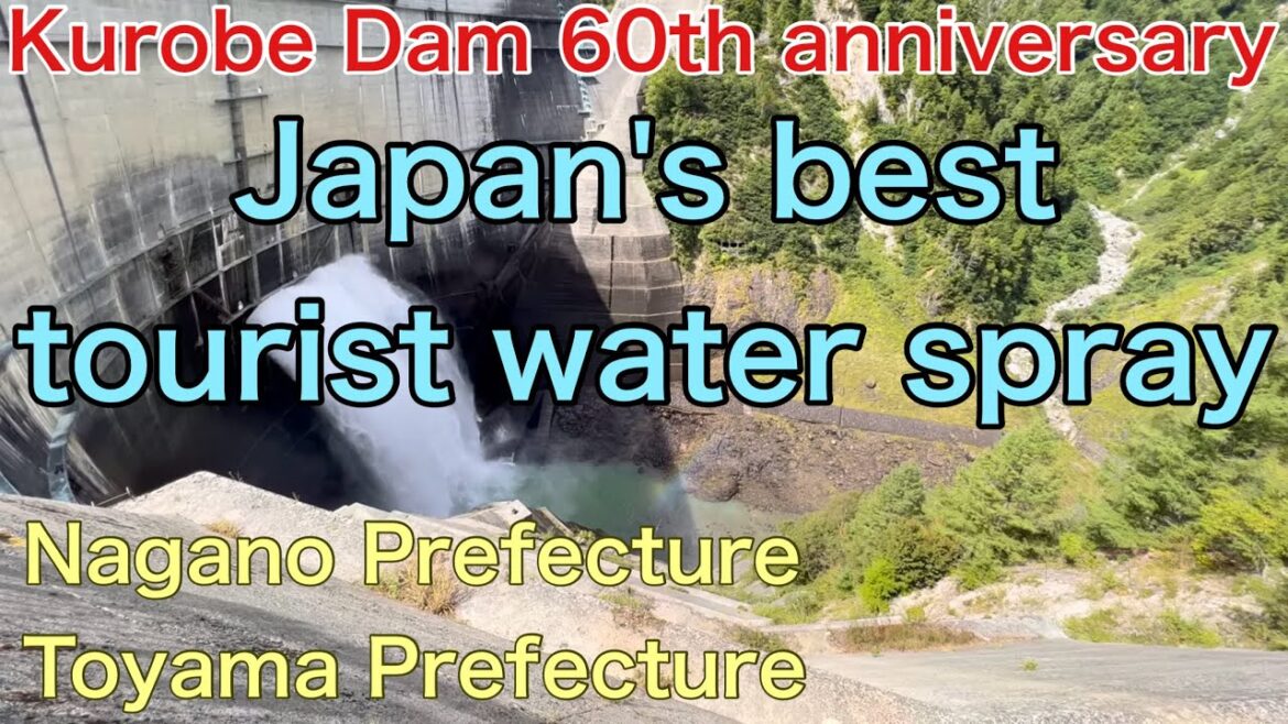 We toured the most famous dam in Japan. Kurobe Dam. We toured the most famous dam in Japan. Kurobe Dam.