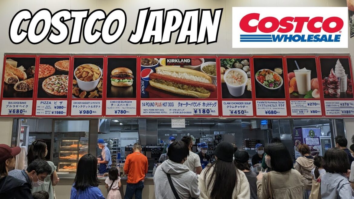 Inside a Costco Japan in Tokyo [4K]