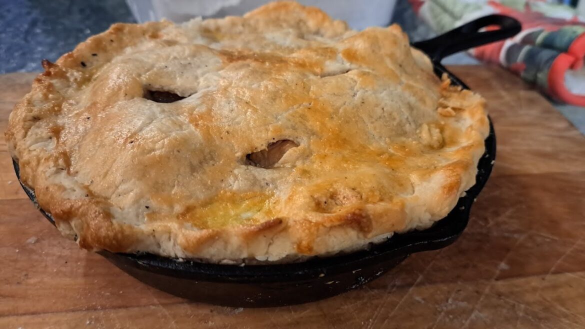 Outdoor BBQ Grill Pot Pie Monday 'n Rain?😲...IRL Livestream