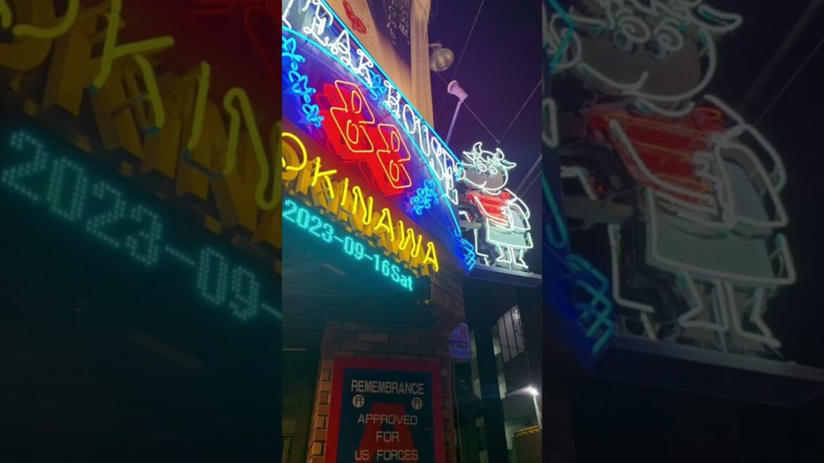 沖縄に行く#沖縄#旅行#ステーキハウス88#国際通り#紅いもタルト