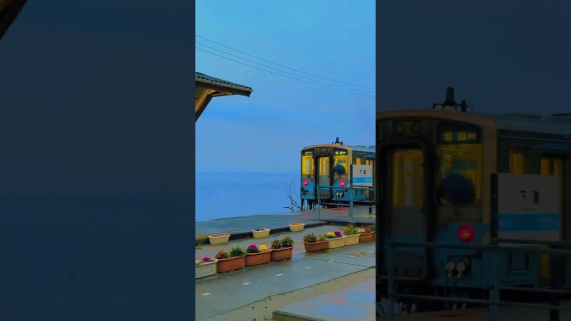 Shimonada Station 🇯🇵  @tnb_iphone_view #japantravel #japan #shorts