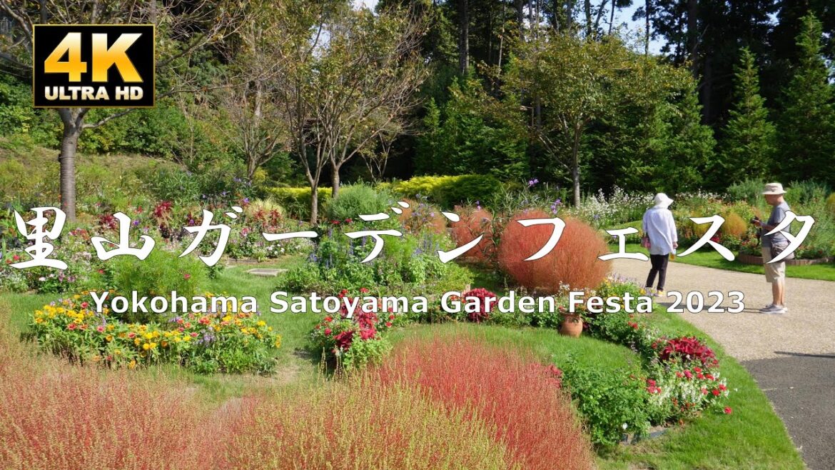 Satoyama Garden Festa 2023 in Yokohama in early autumn 初秋の横浜、里山ガーデンフェスタ2023 Satoyama Garden Festa 2023 in Yokohama in early autumn 初秋の横浜、里山ガーデンフェスタ2023