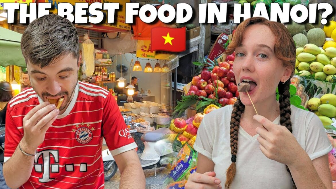 WE TRIED TO FIND THE BEST STREET FOOD IN HANOI...EXPLORING THE OLD QUARTER! 🇻🇳