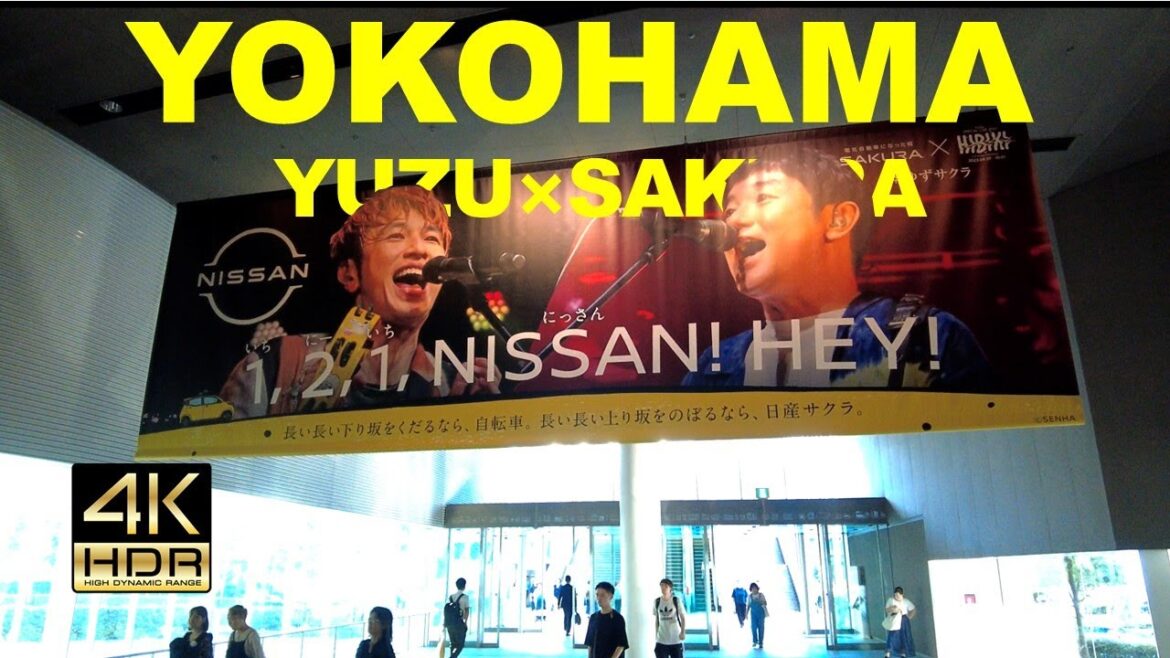 【4K HDR🇯🇵】Yokohama Station was jacked up with “Yuzu” visuals! 【4K HDR🇯🇵】Yokohama Station was jacked up with "Yuzu" visuals!