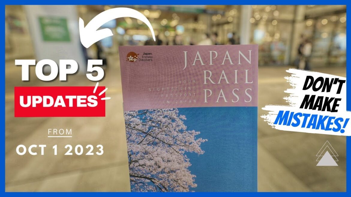 Japan Rail Pass UPDATES 🚃 TOP 5 Essential Things You Need To Know from OCT 1 2023