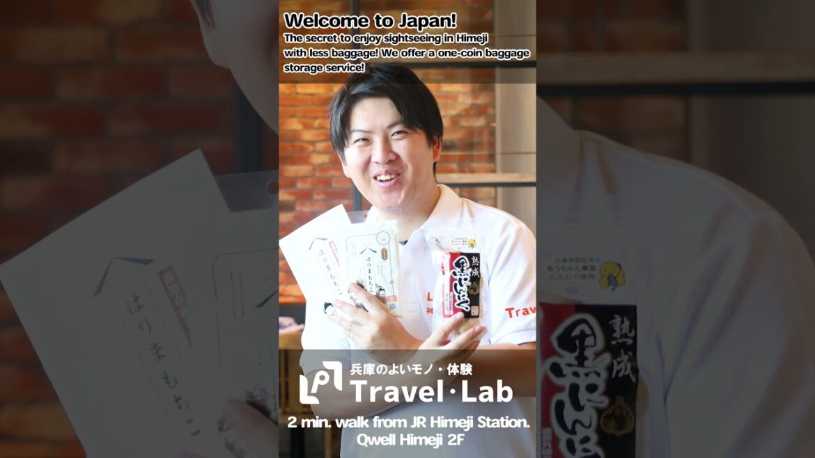 If you want to see Himeji Castle! One-coin baggage storage is recommended!#shorts#Himeji Castle If you want to see Himeji Castle! One-coin baggage storage is recommended!#shorts#Himeji Castle