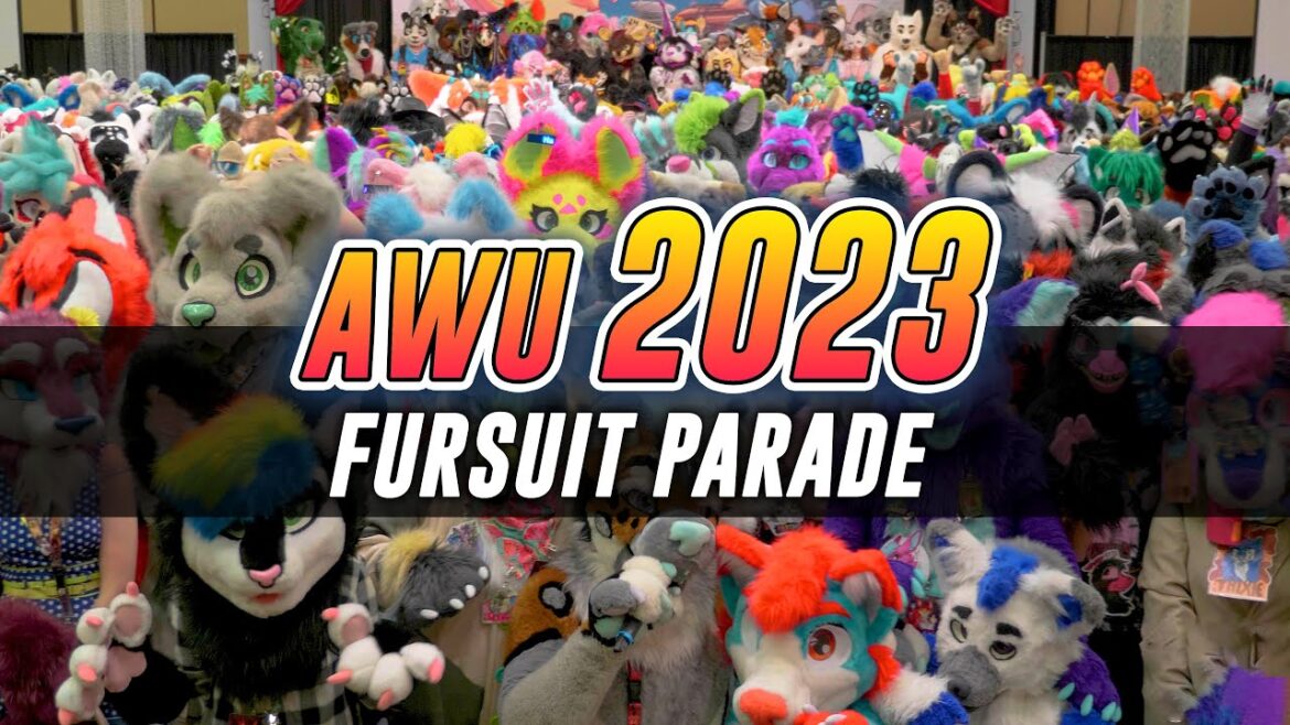 AWU 2023 Fursuit Parade (Anthro Weekend Utah)