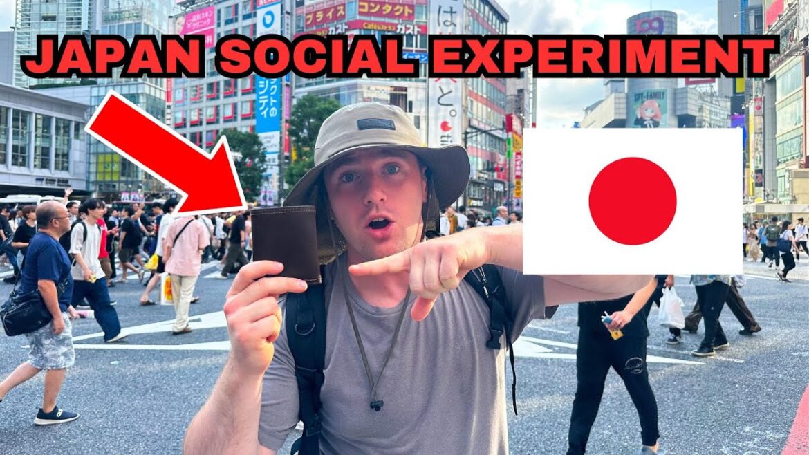 JAPAN SOCIAL EXPERIMENT - Dropping Wallet! #japan #socialexperiment #tokyo #visitjapan #japanlife