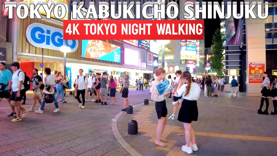 【4K】TOKYO NIGHT WALK 2023 - 新宿歌舞伎町東京 I Shinjuku Kabukicho Tokyo Night Walk I Kabukicho Shinjuku