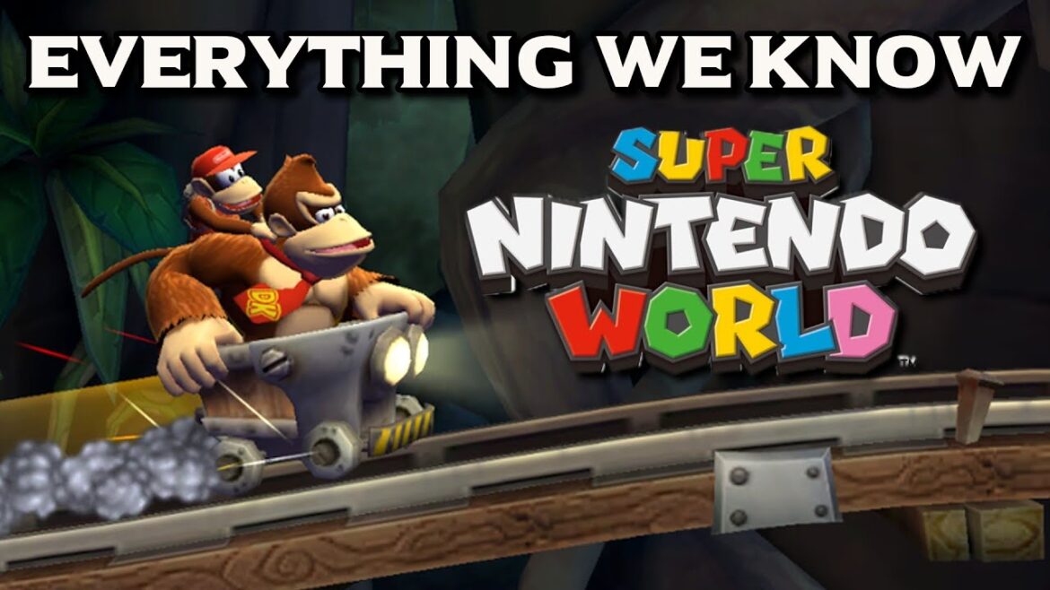 Donkey Kong Mine Cart Roller Coaster for Super Nintendo World – Scene By Scene Rumors & Track Layout Donkey Kong Mine Cart Roller Coaster for Super Nintendo World - Scene By Scene Rumors & Track Layout