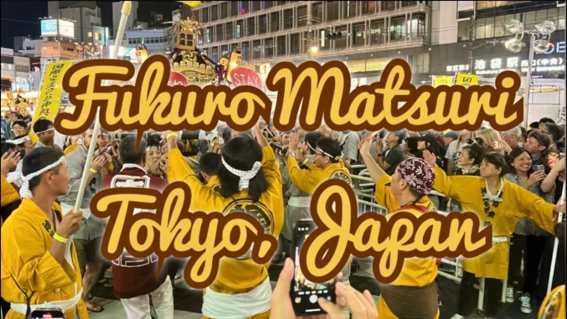 Fukuro Matsuri 🎆⛩️🏮Tokyo, un festival tradicional japonés con desfile - Japan HD vlog