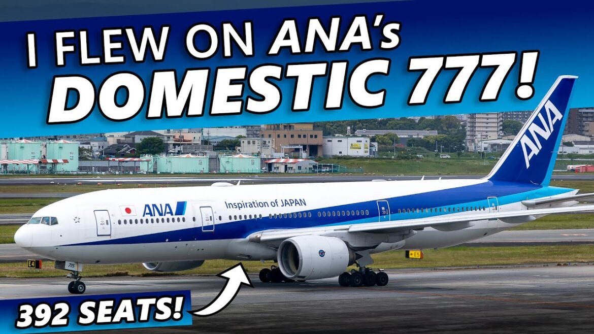 I Flew on ANA's DOMESTIC 777!