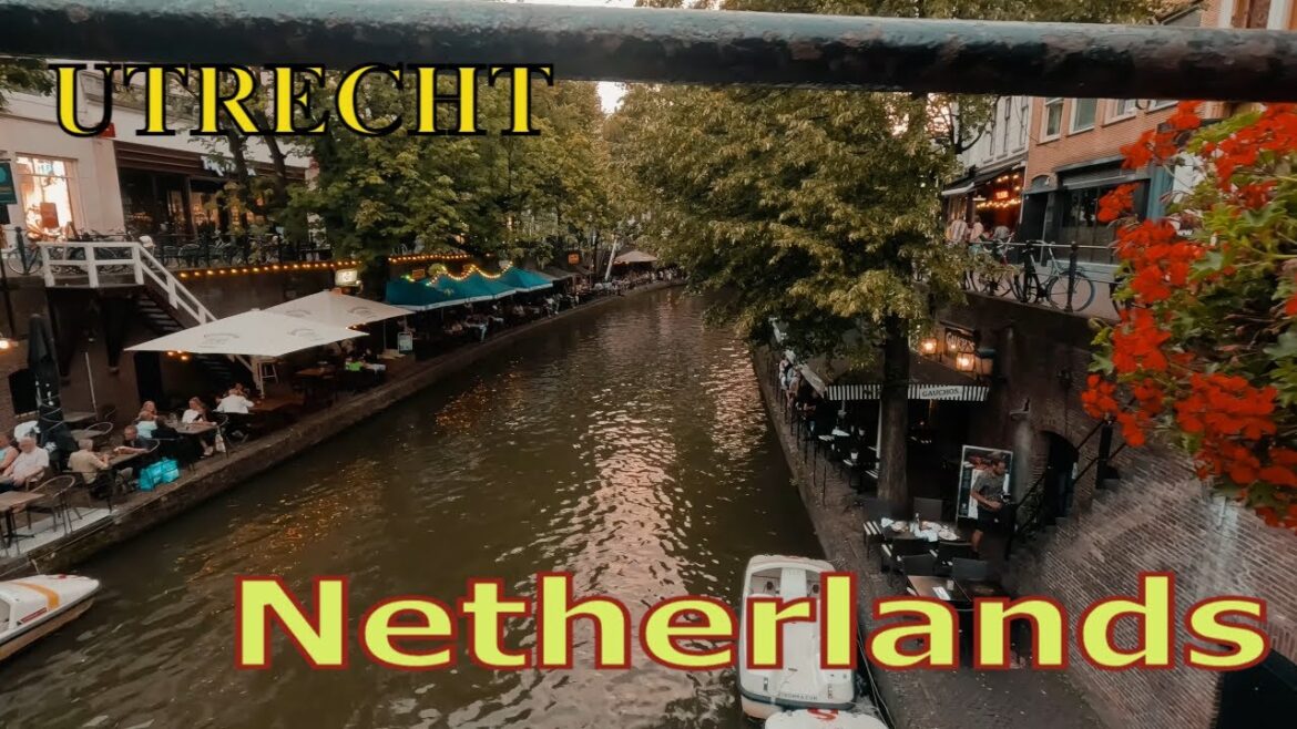Best walking video in Utrecht, Netherlands - Travel Guide.4K Netherlands vlog.