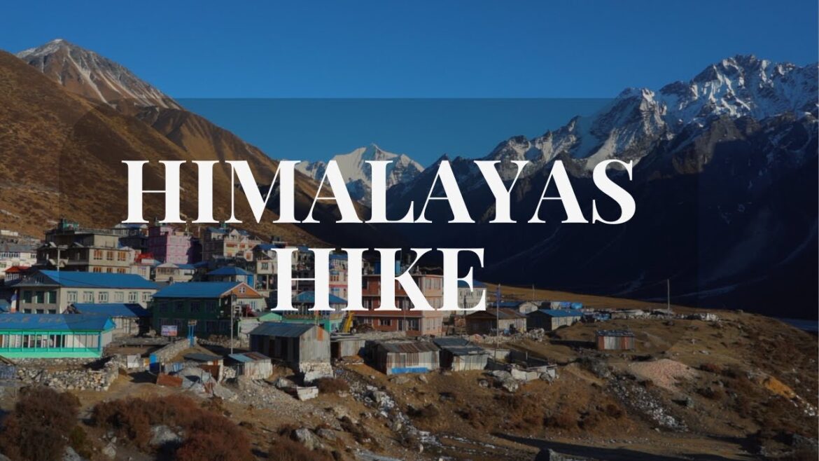 Hiking upper HIMALAYAS in Nepal - Epic Langtang Valley Tour [4K]