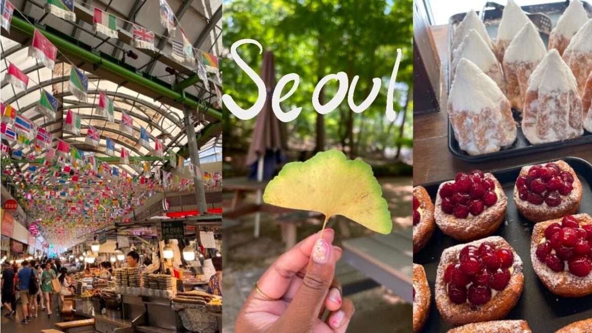Seoul Vlog, Ewha University, Gwangjang Market, EF Seoul π°π· Seoul Vlog, Ewha University, Gwangjang Market, EF Seoul π°π·
