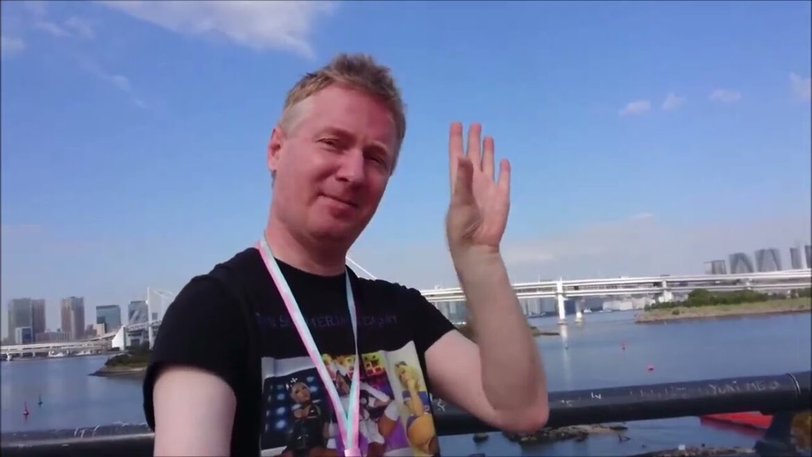 vlog JAPON 2022 journee 5(avec commentaires micro) ODAIBA   Non anniversary