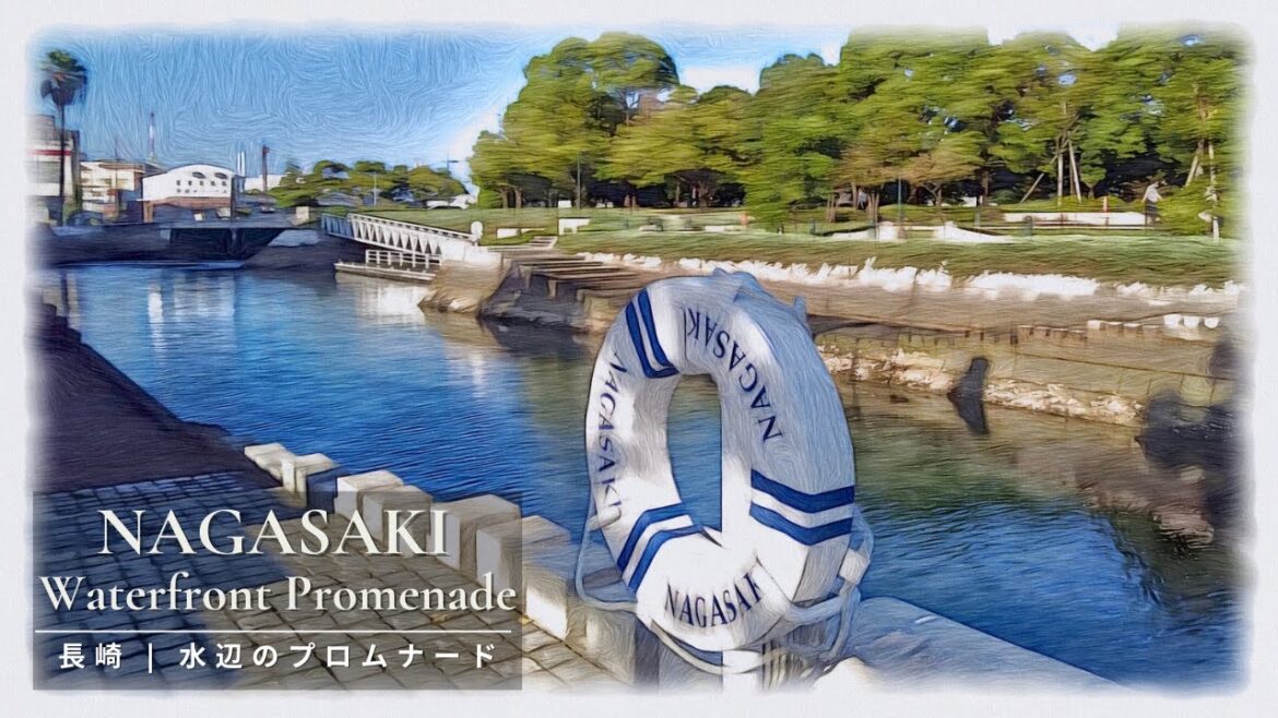 【4K Japan】Relaxing Morning Walk along the Waterfront Promenade, Nagasaki | 長崎 水辺のプロムナード 【4K Japan】Relaxing Morning Walk along the Waterfront Promenade, Nagasaki | 長崎 水辺のプロムナード