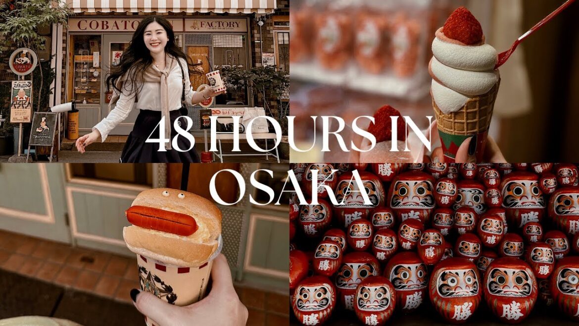 48 HOURS IN OSAKA TRAVEL VLOG🇯🇵 | 快闪大阪48小时 | SHINSEKAI | KATSUOJI TEMPLE | DOTONBORI | SHINI LOLA 48 HOURS IN OSAKA TRAVEL VLOG🇯🇵 | 快闪大阪48小时 | SHINSEKAI | KATSUOJI TEMPLE | DOTONBORI | SHINI LOLA