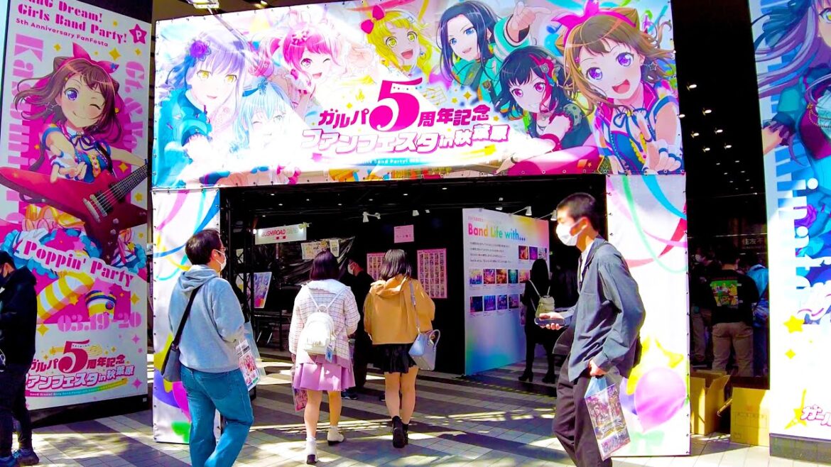 Akihabara in Tokyo. Anime event held ♪ 💖 4K ASMR non-stop 1 hour 05 minutes Akihabara in Tokyo. Anime event held ♪ 💖 4K ASMR non-stop 1 hour 05 minutes