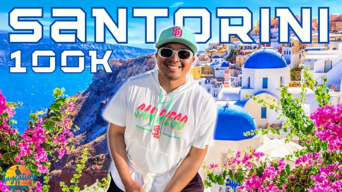 Coming FULL CIRCLE in SANTORINI Greece – THANK YOU FOR 100K Subscribers π¬π· ππΎ Coming FULL CIRCLE in SANTORINI Greece - THANK YOU FOR 100K Subscribers π¬π· ππΎ