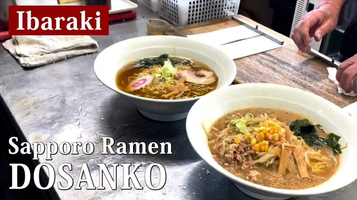 Superhuman Chef Racing Around, Ramen , by only him ! 30席以上の混雑を1人で走り回りこなすどさん子の「超人料理人」 戦闘力100万 tokyo