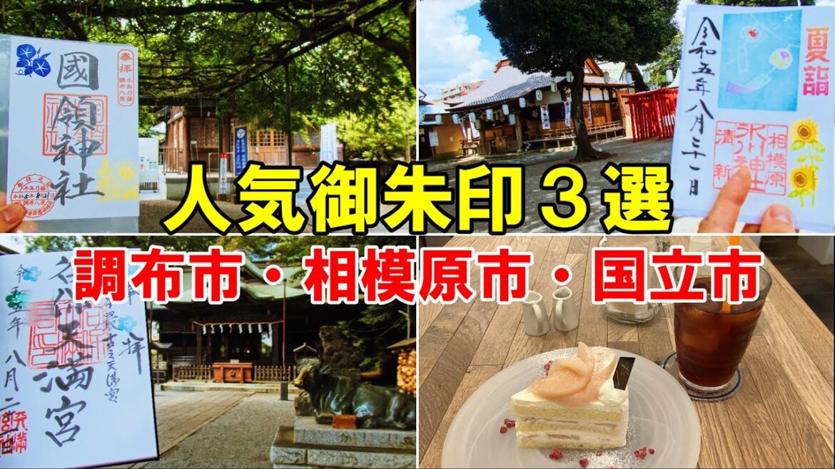 【神社仏閣ひとり旅】京王線布田～相模原～谷保御朱印巡り３選[御朱印500名印(No.160～162)]
