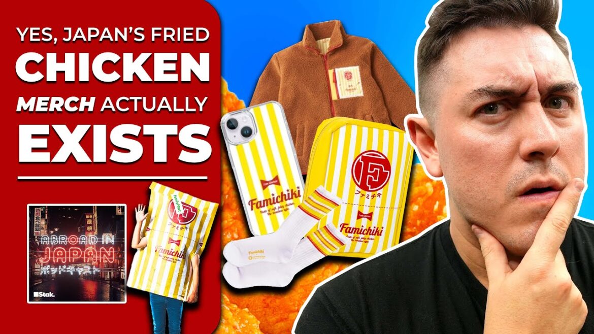 Yes, Japan's Fried Chicken MERCH Actually Exists | @AbroadinJapan Podcast #16