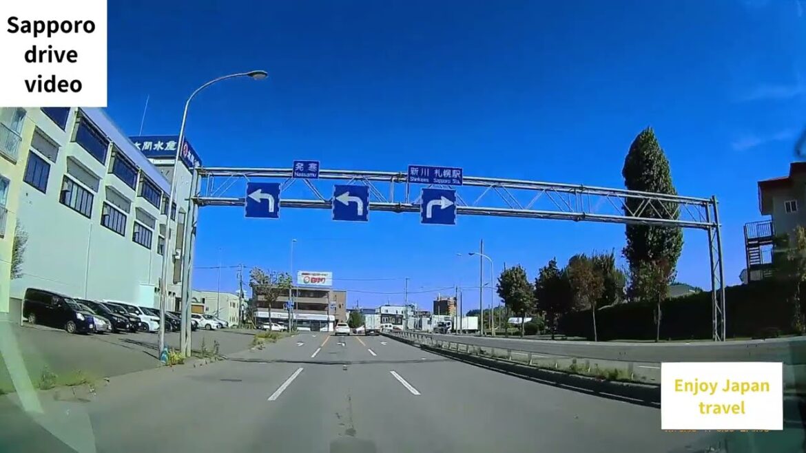 札幌の街並みを堪能出来るドライブ動画～西区 環状通り編2～