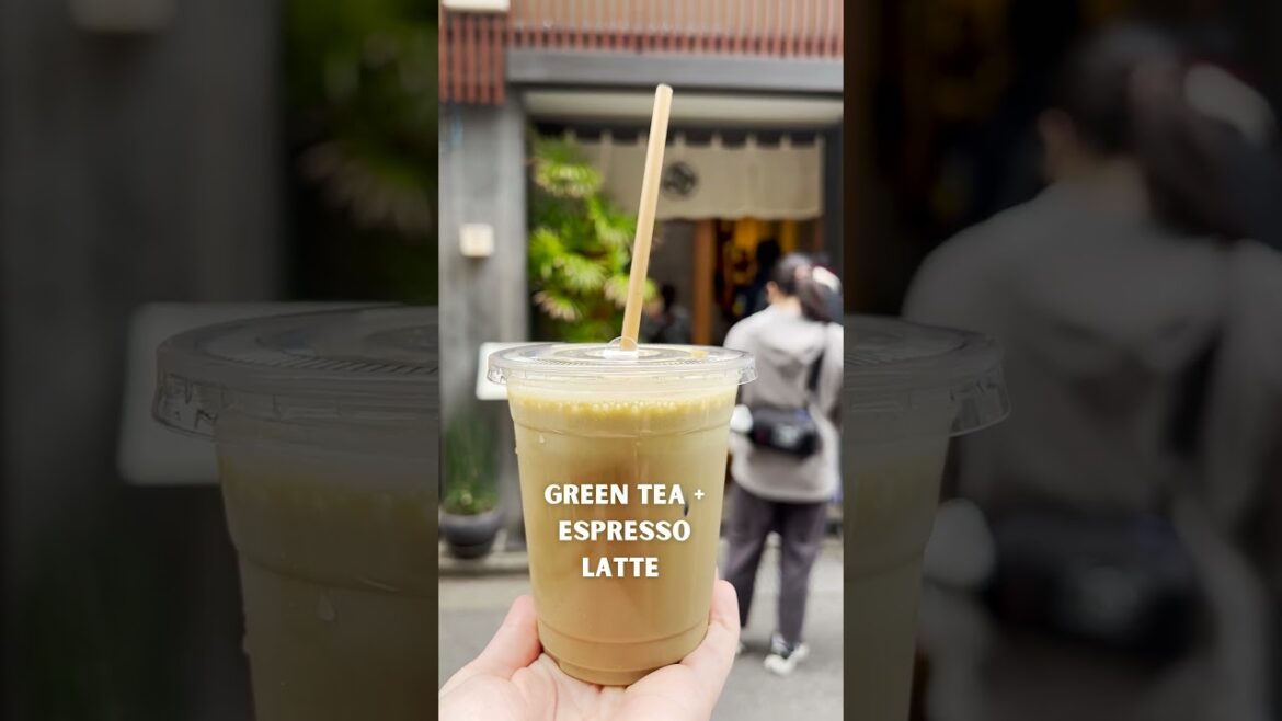 MUST HAVE Japanese Latte in Ginza #tokyo #coffee