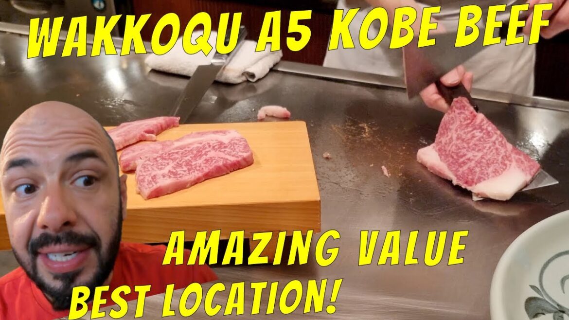 KOBE A5 Wagyu on a Budget! | Best Lunch Deal in Kobe at Waqqoku Crowne Plaza Buidling KOBE A5 Wagyu on a Budget! | Best Lunch Deal in Kobe at Waqqoku Crowne Plaza Buidling