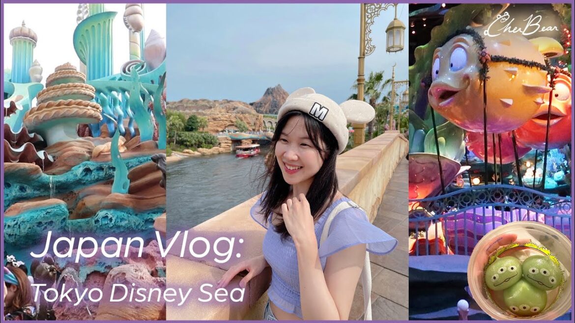 Japan Vlog | Tokyo Disney Sea 💦🐠🐳 Rides, Foods, and Merch!!