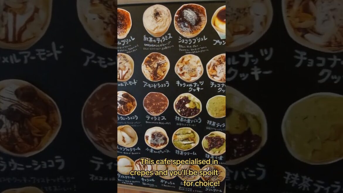 Looking for a yummy treat in Kobe? You need to try HAHAHA CREPE, the best crepe place in town! 😍