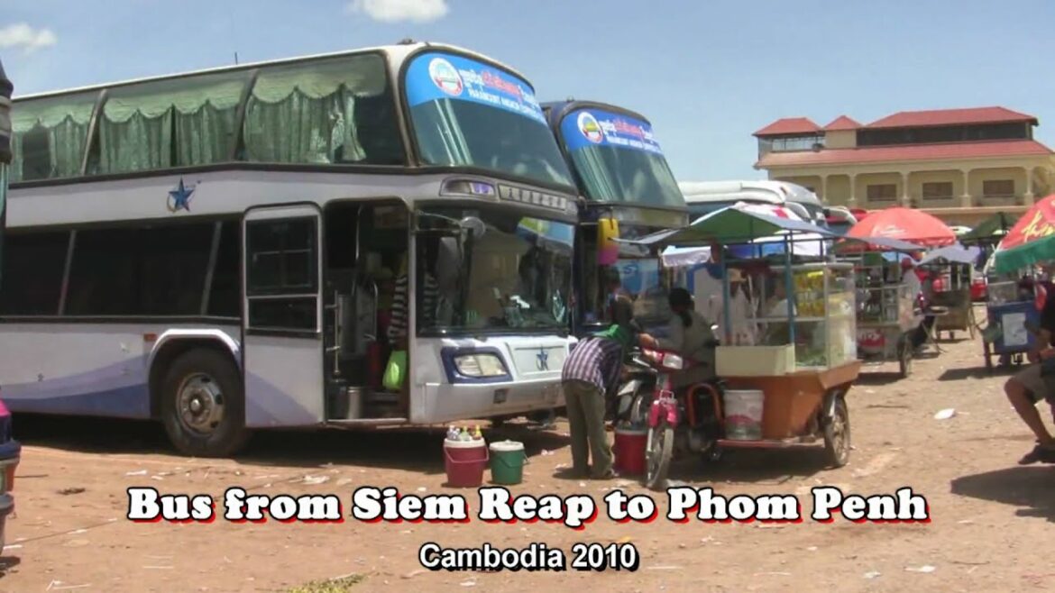 Bus ride from Siem Reap to Phnom Penh Bus ride from Siem Reap to Phnom Penh
