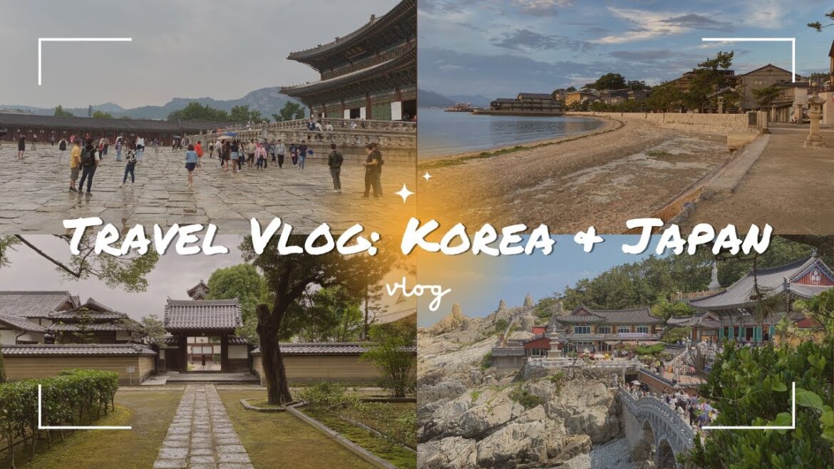 Travel Vlog: South Korea & Japan (aesthetic & lofi vlog)
