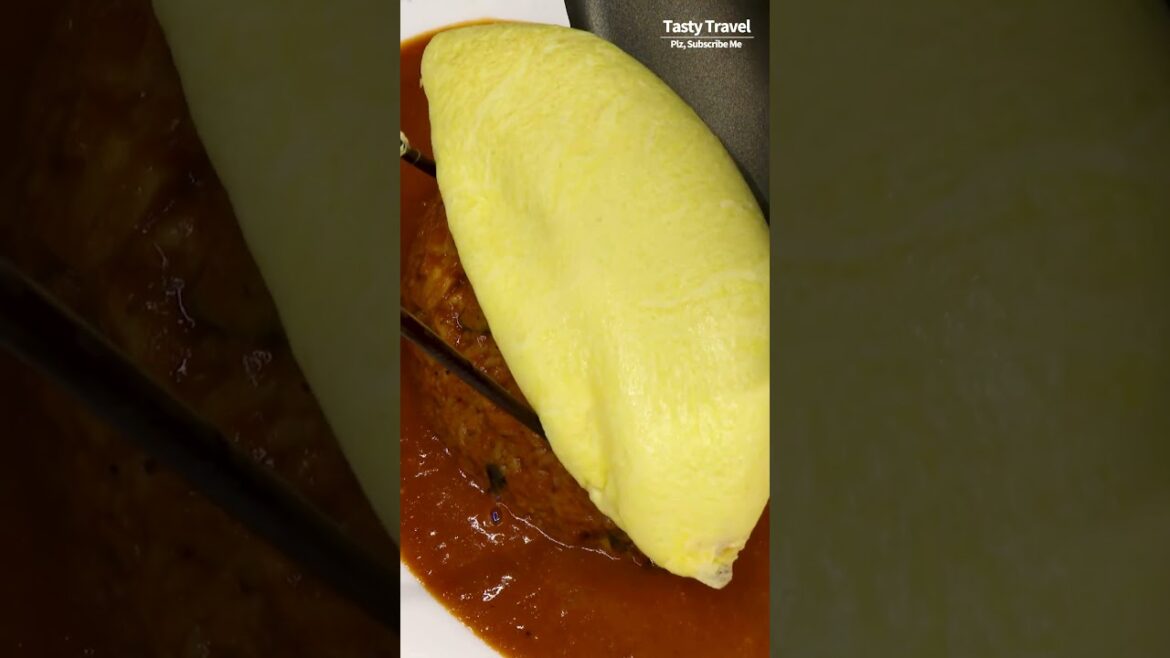 오무라이스 달인의 완벽한 오믈렛 오무라이스, 일본식 오무라이스, Omurice master in Korea, Japanese omelette omurice #omurice