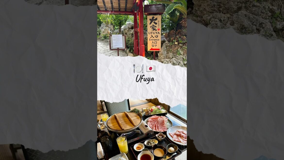 🍽️ Ufuya | Okinawa 🇯🇵