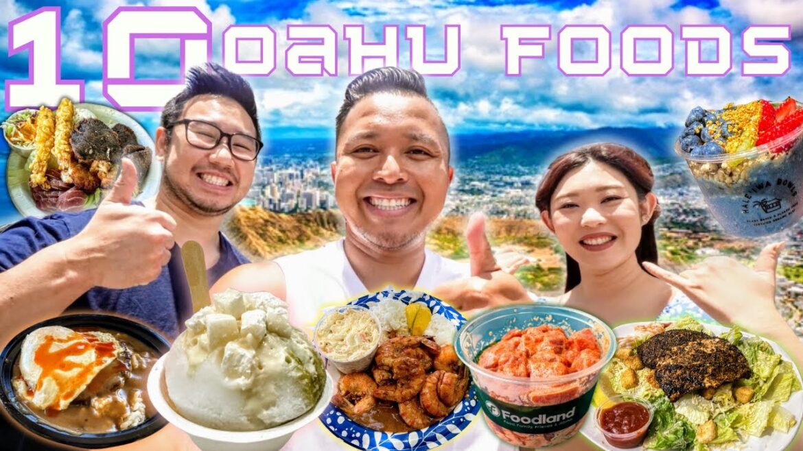 10 BEST Foods You MUST TRY When Visiting Oahu Hawaii (Ft. @AmandaFelixEats) 10 BEST Foods You MUST TRY When Visiting Oahu Hawaii (Ft. @AmandaFelixEats)
