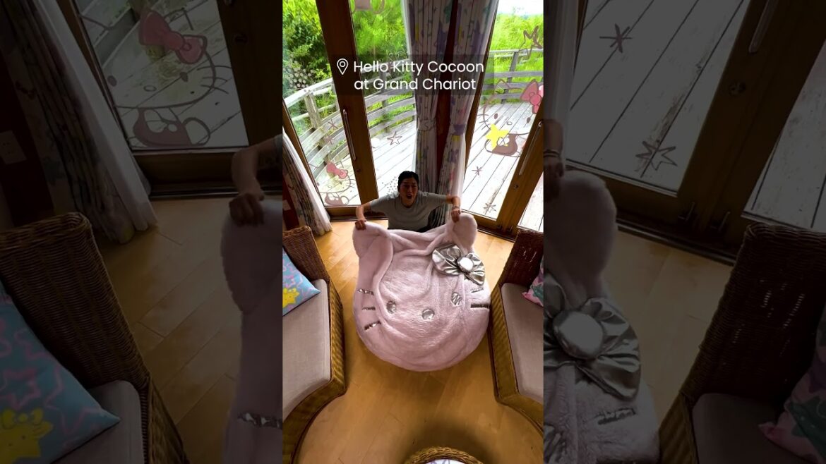 Hello Kitty Glamping in Japan