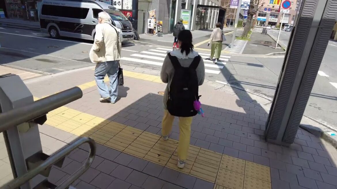 🇯🇵 2023 Fukuoka road scenes - Japan walking tour