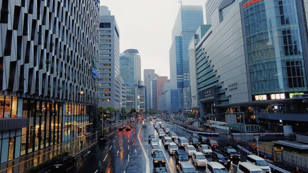 4K ASMR Walking in the Rain | Umeda Osaka Japan | Binaural Rain City Ambience Sounds Relax 4K ASMR Walking in the Rain | Umeda Osaka Japan | Binaural Rain City Ambience Sounds Relax