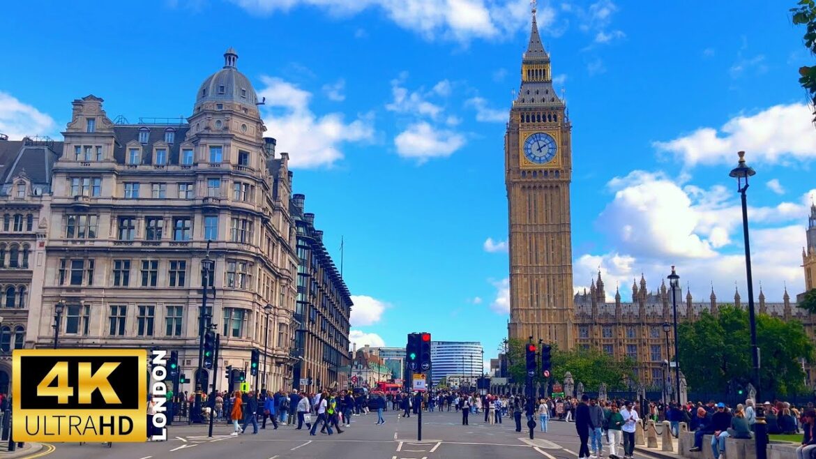 【4K HDR】London, England (UK) | Autumn Walking Tour | Stress Relief, Immersive | One take, No edit 【4K HDR】London, England (UK) | Autumn Walking Tour | Stress Relief, Immersive | One take, No edit