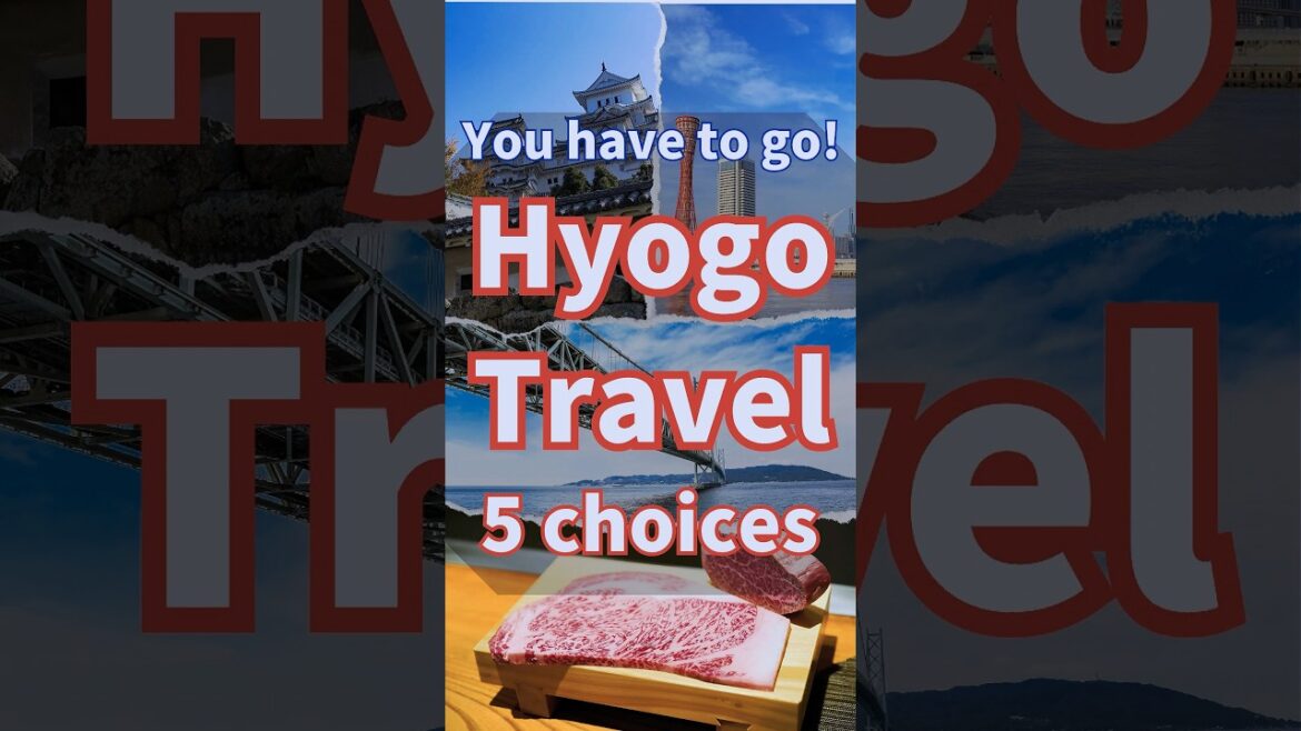 【Japanese Travel Guide】Japan Hyogo Travel 5 choices Hyogo Sightseeing You Must Visit #shorts #short