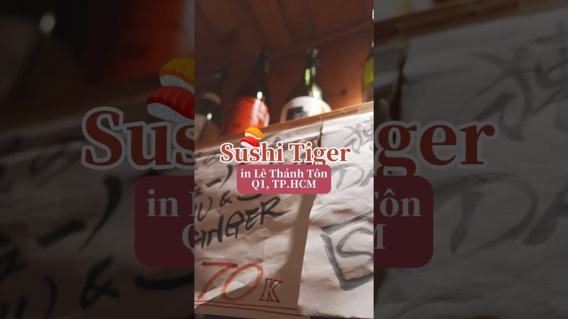 π£ Sushi Tiger, Located in the center of Japanese street in D1 π£ Sushi Tiger, Located in the center of Japanese street in D1